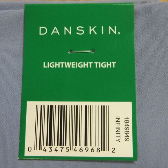 DANSKIN High Waist Leggings Tights Sz XL (16) High Rise Infinity Blue Purple NWT - Picture 6 of 11